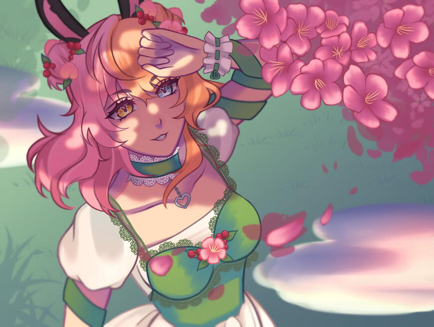 Colored Bust For @VTJustPeachy