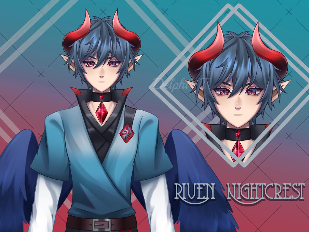 Live 2D Model for @RivenNightCrest