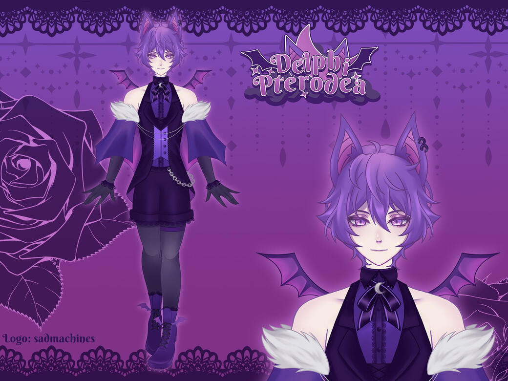 Live 2D Model for @DelphiVT