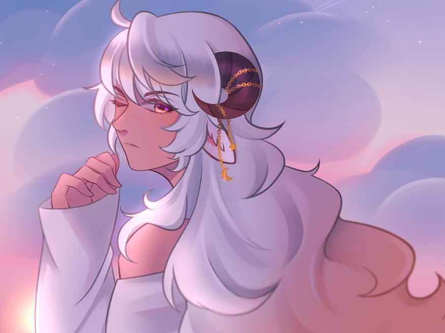 Colored Bust For @SomniVT